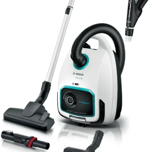 Bosch Series 6 Bagged vacuum cleaner ProHygienic White