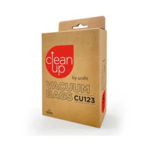 CleanUp CU123 Vacuum Bags To Suit Nilfisk 5 Pack - ABCD Clean CleanUp CU123 Vacuum Bags To Suit Nilfisk 5 Pack