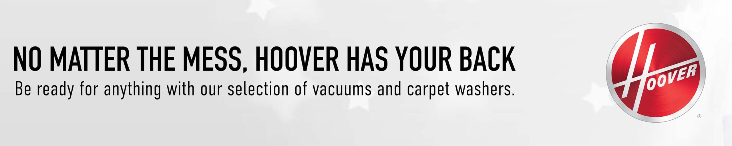 Hoover Banner - Vacuums and Vacuum bags