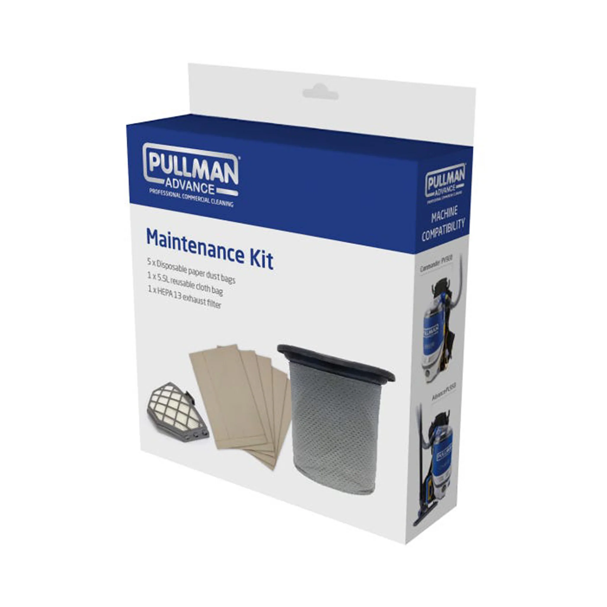 Pullman Advance Commander PV900 PL950 Maintenance Kit - ABCD Clean