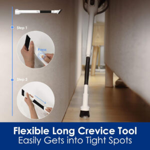 Tineco Long Flexible Crevice Tool For Pure One S15 S12 S11 & X Series (Genuine)