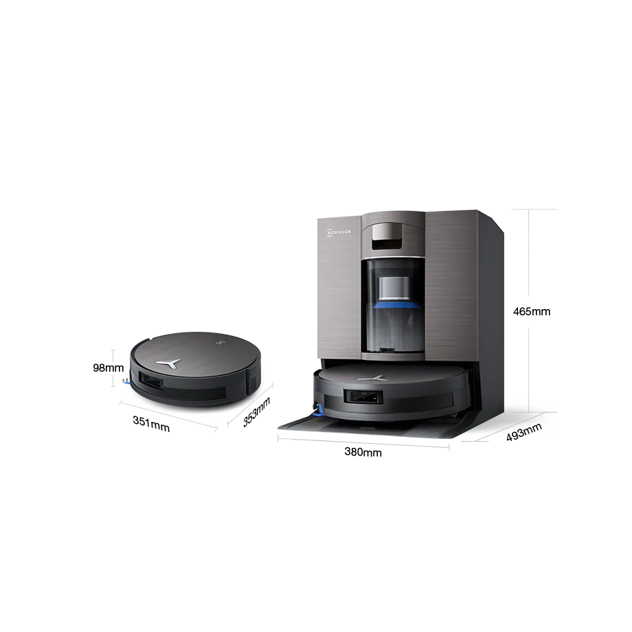 Ecovacs Deebot X11 OmniCyclone Bagless Robot Vacuum & Mop - ABCD Clean