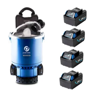 Pacvac Superpro Go Cordless Backpack Vacuum Cleaner